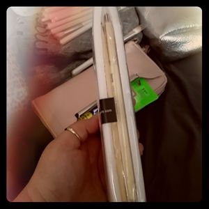 Professional makeup brushes